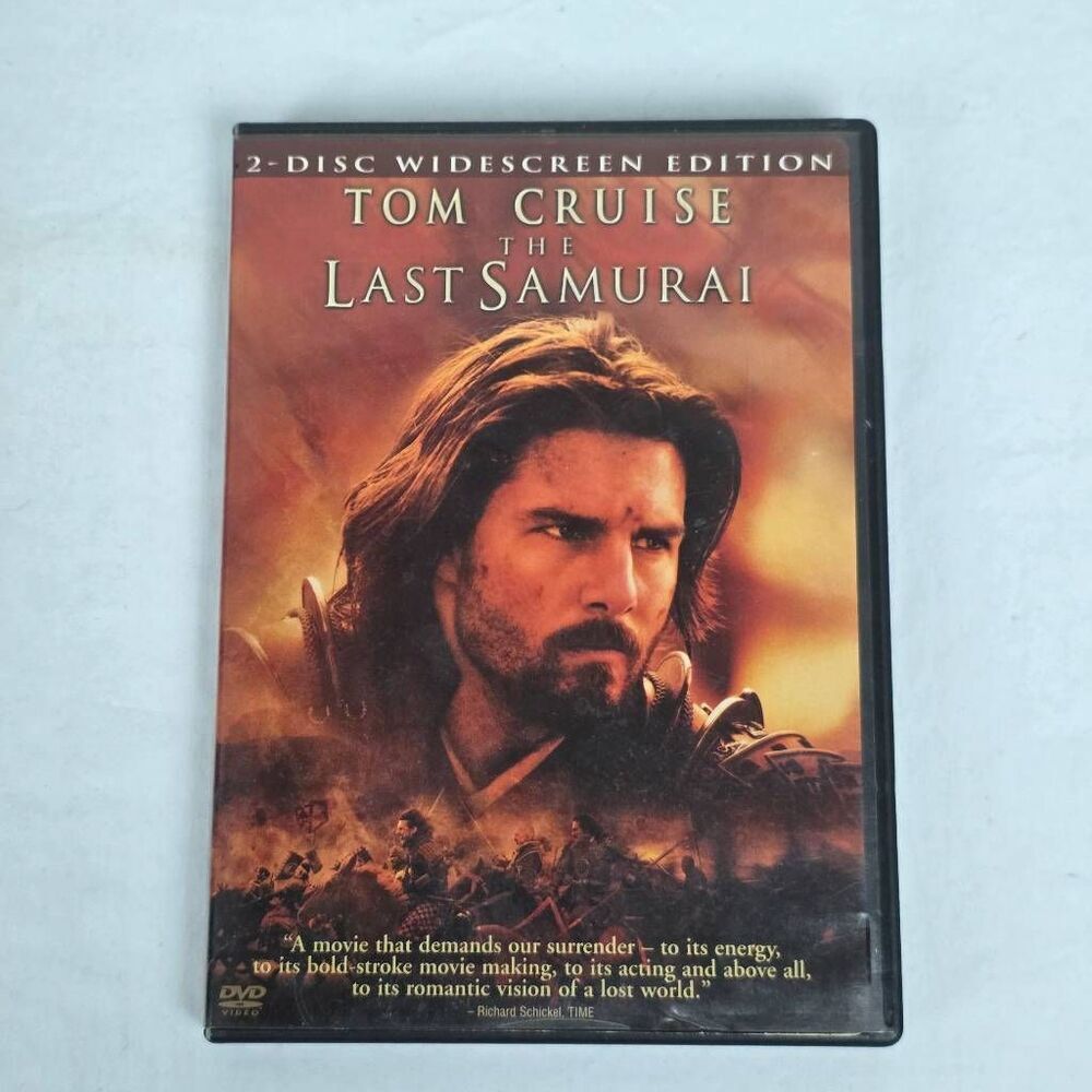 The Last Samurai DVD Tom Cruise 2 Disc